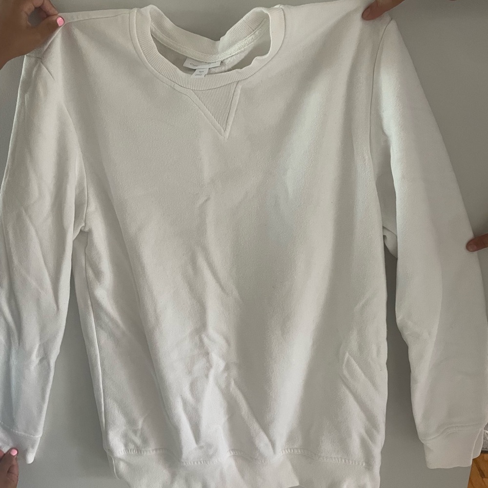 Men’s White Crewneck sweater